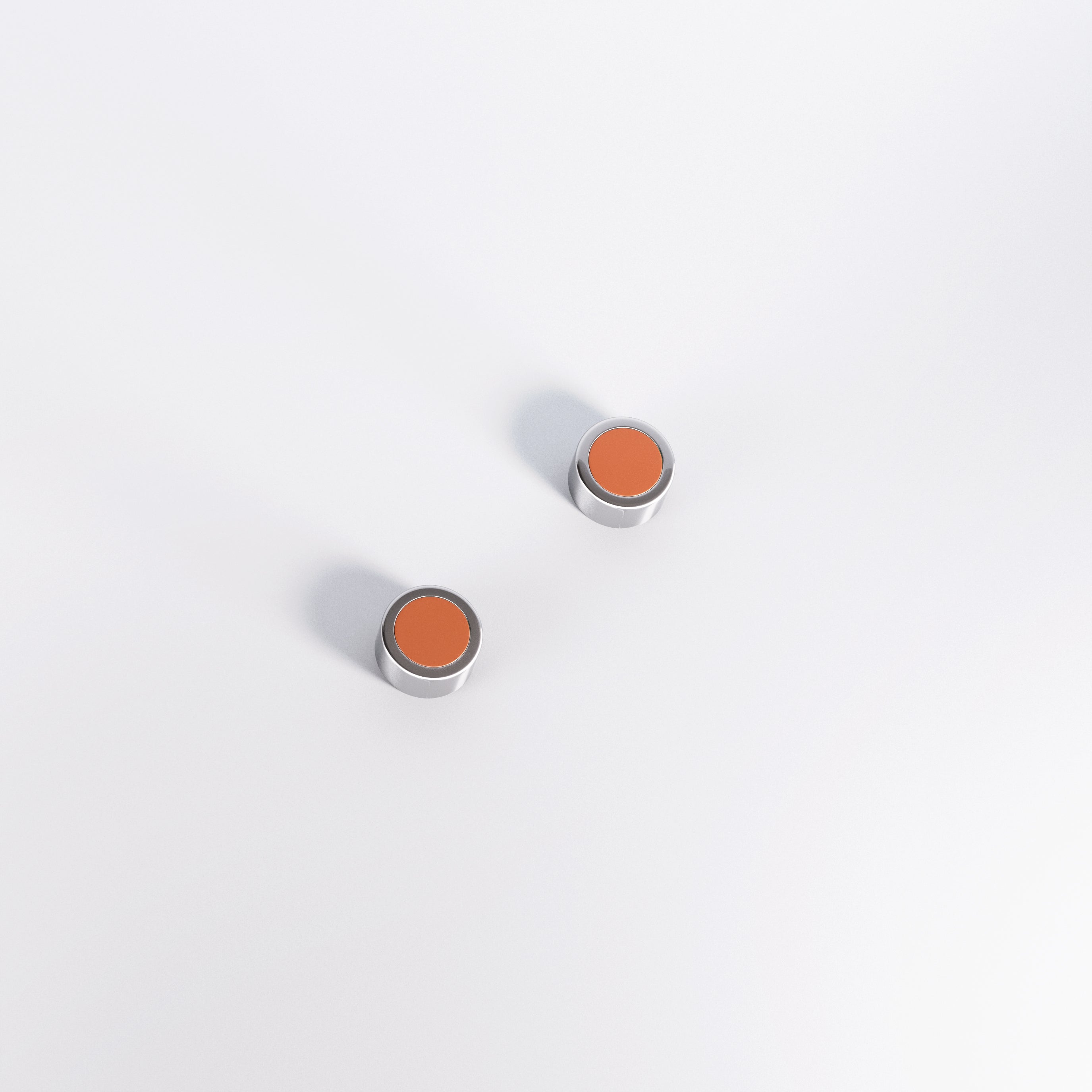 Titanium Orange Earrings